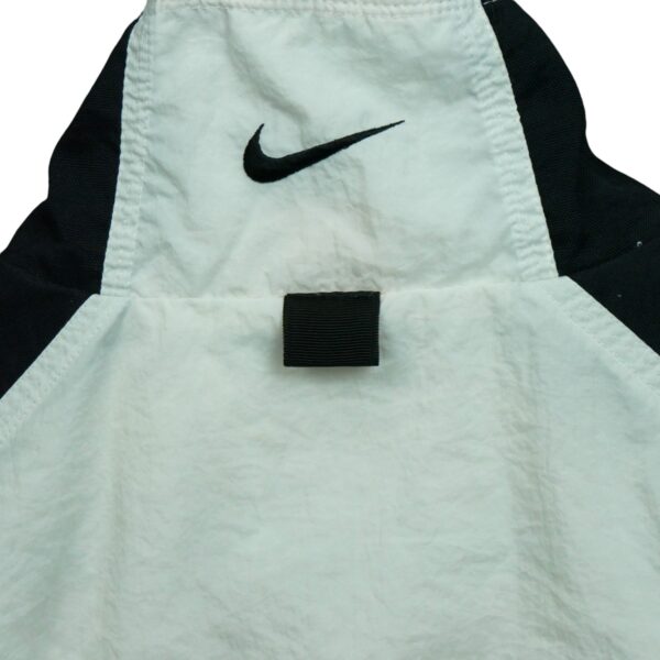 Coupe vent homme manches longues blanc Nike Col Montant QWE0136