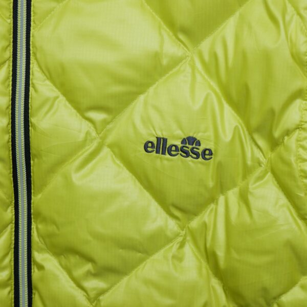 Doudoune femme manches longues jaune ellesse Col Montant QWE0016