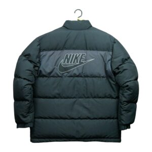 Doudoune homme manches longues noir Nike Col Montant QWE1156