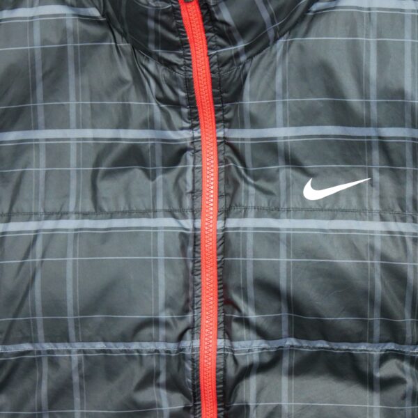 Doudoune homme manches longues rouge Nike Col Montant QWE0468