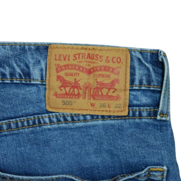 Jean coupe droite homme bleu Levi Strauss QWE3304