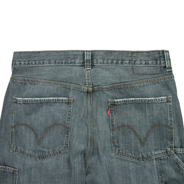 Jean coupe large homme gris Levi Strauss QWE3038