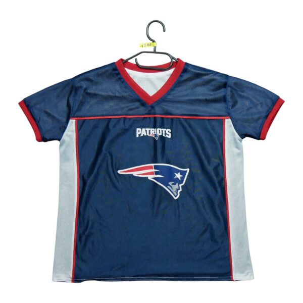 Maillot manches courtes enfant marine NFL Team Apparel Equipe New England Patriots QWE1210