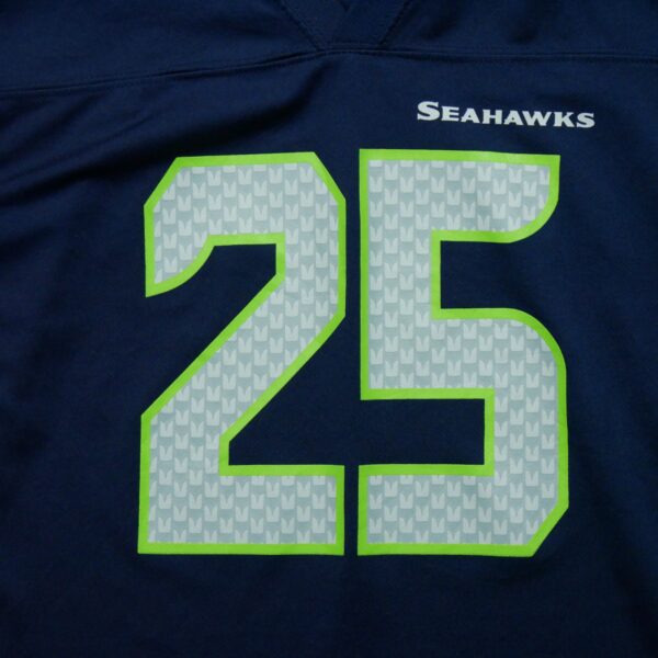 Maillot manches courtes enfant marine NFL Team Apparel Equipe Seattle Seahawks QWE3375