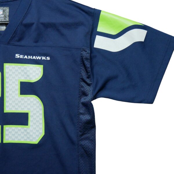 Maillot manches courtes enfant marine NFL Team Apparel Equipe Seattle Seahawks QWE3375