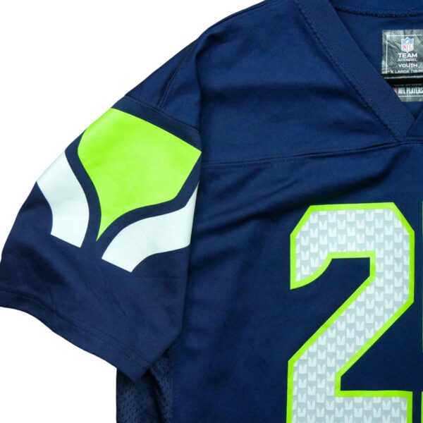 Maillot manches courtes enfant marine NFL Team Apparel Equipe Seattle Seahawks QWE3375