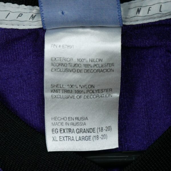 Maillot manches courtes enfant violet Reebok Equipe Baltimore Ravens QWE1525