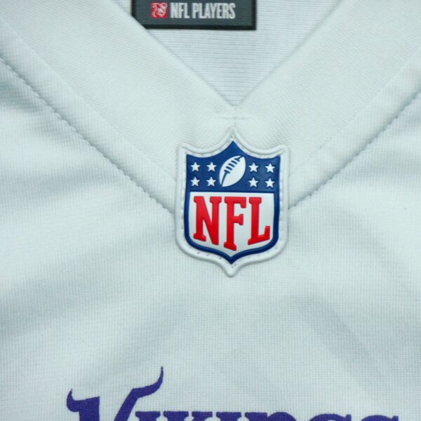 Maillot manches courtes femme blanc Nike Equipe Minnesota Vikings QWE1127