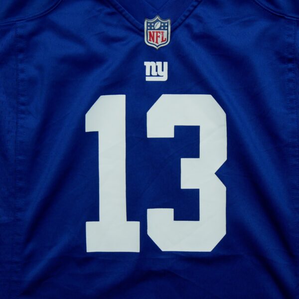 Maillot manches courtes femme bleu Nike Equipe New York Giants QWE0488