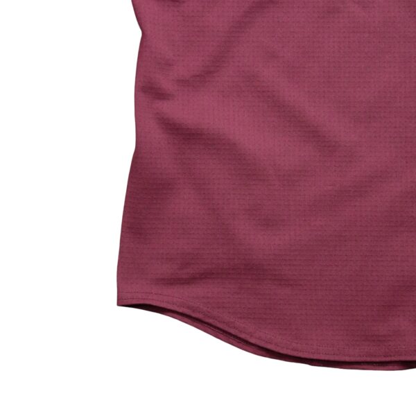 Maillot manches courtes femme bordeaux Russell Athletic QWE3308