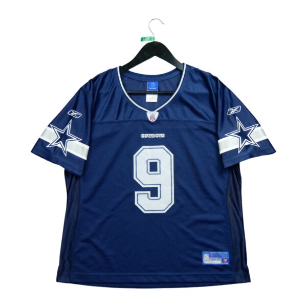 Maillot manches courtes femme marine Reebok Equipe Dallas Cowboys QWE0316