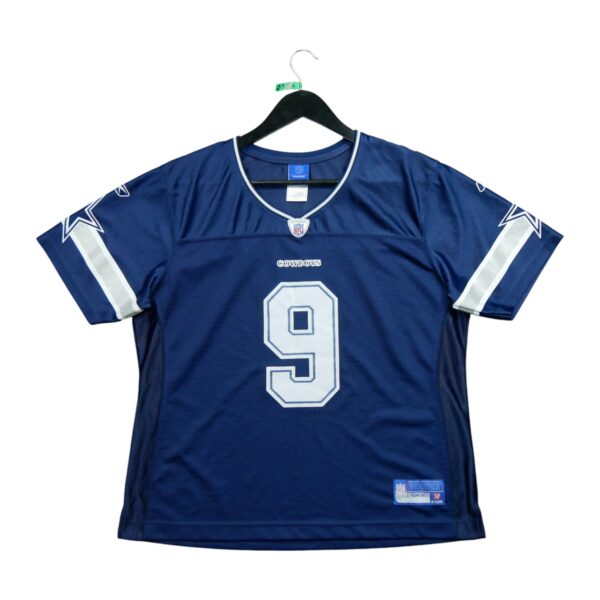 Maillot manches courtes femme marine Reebok Equipe Dallas Cowboys QWE0316