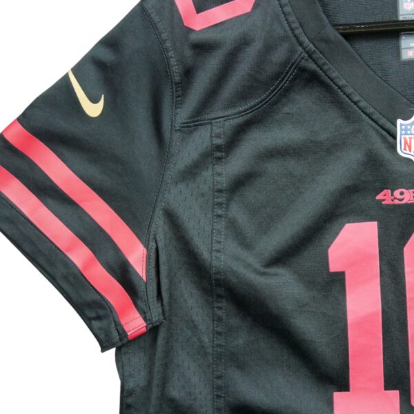 Maillot manches courtes femme noir Nike Equipe San Francisco 49ers QWE0291