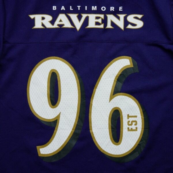 Maillot manches courtes femme violet NFL Team Apparel Equipe Baltimore Ravens QWE3824