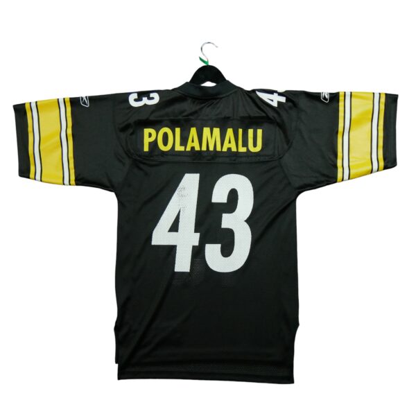 Maillot manches courtes homme noir Reebok Equipe Pittsburgh Steelers QWE0011