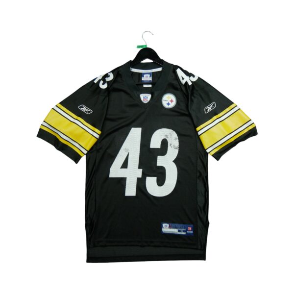 Maillot manches courtes homme noir Reebok Equipe Pittsburgh Steelers QWE0011