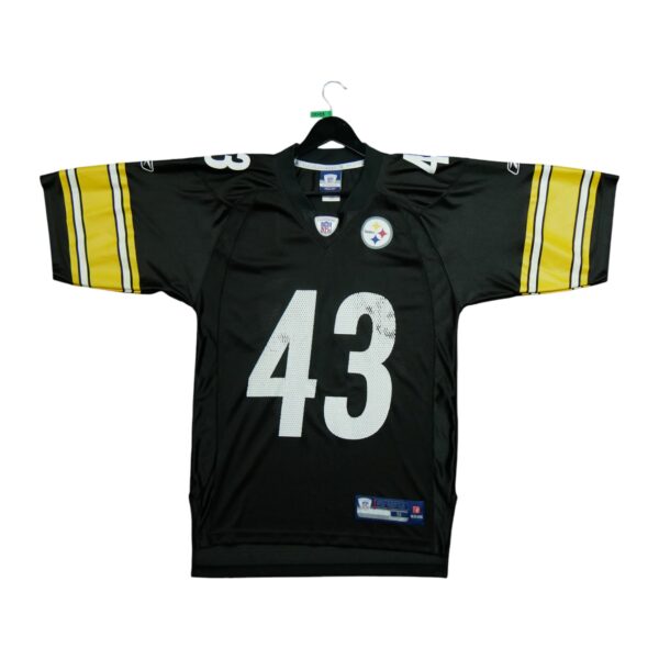 Maillot manches courtes homme noir Reebok Equipe Pittsburgh Steelers QWE0011