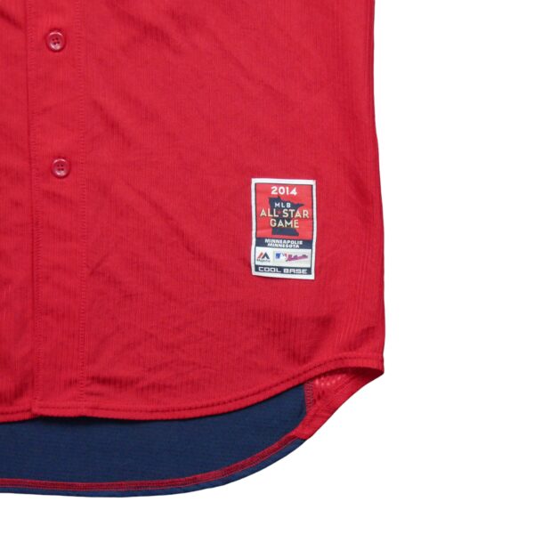 Maillot manches courtes homme rouge Majestic Equipe Mariners de Seattle QWE3360