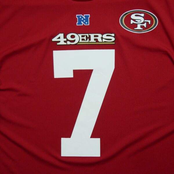 Maillot manches courtes homme rouge NFL Team Apparel Equipe San Francisco 49ers QWE1123