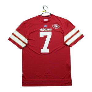 Maillot manches courtes homme rouge NFL Team Apparel Equipe San Francisco 49ers QWE1123