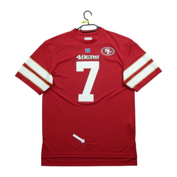 Maillot manches courtes homme rouge NFL Team Apparel Equipe San Francisco 49ers QWE1123