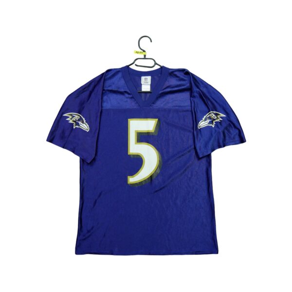 Maillot manches courtes homme violet NFL Team Apparel Equipe Baltimore Ravens QWE1019