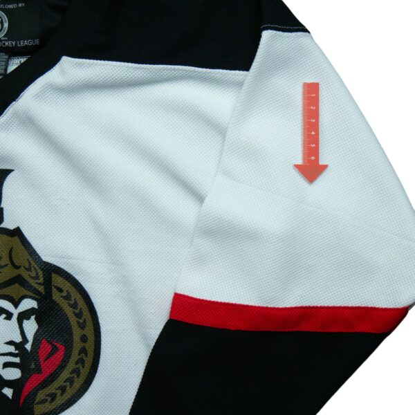 Maillot manches longues enfant blanc NHL Equipe Senateurs dOttawa QWE1236