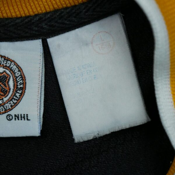 Maillot manches longues enfant noir NHL Equipe Bruins de Boston QWE0152