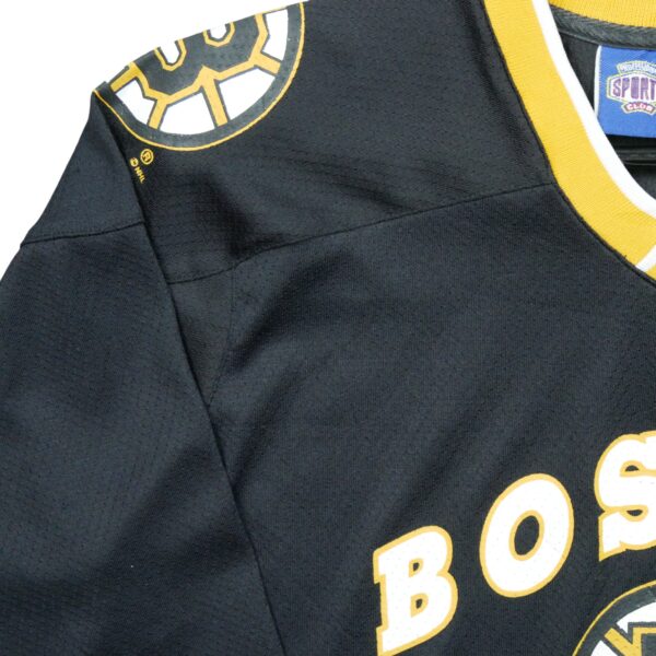 Maillot manches longues enfant noir NHL Equipe Bruins de Boston QWE0152