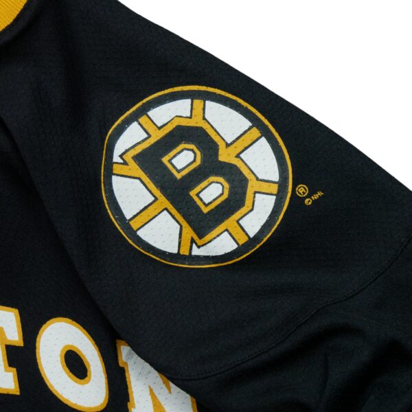 Maillot manches longues enfant noir NHL Equipe Bruins de Boston QWE0152