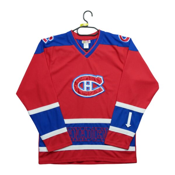 Maillot manches longues enfant rouge NHL Equipe Canadiens de Montreal QWE1253