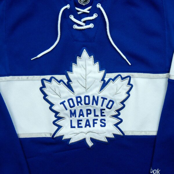 Maillot manches longues femme bleu NHL Equipe Maple Leafs de Toronto QWE1616