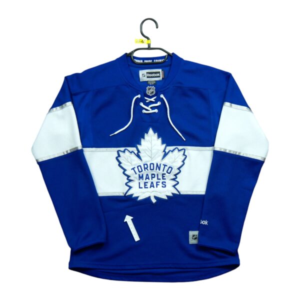 Maillot manches longues femme bleu NHL Equipe Maple Leafs de Toronto QWE1616