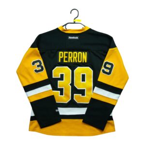 Maillot manches longues femme noir Reebok Equipe Penguins de Pittsburgh QWE1562