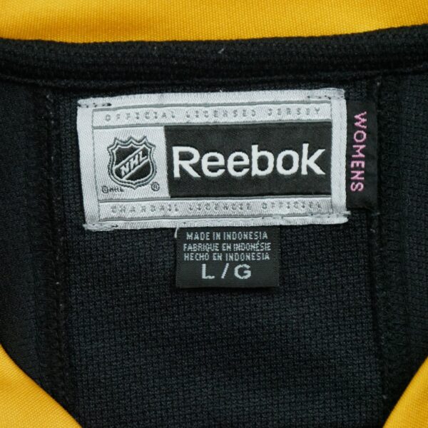 Maillot manches longues femme noir Reebok Equipe Penguins de Pittsburgh QWE1562