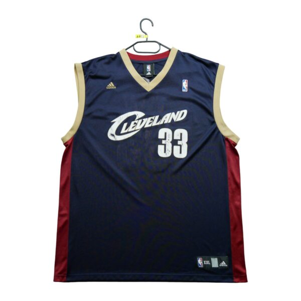 Maillot sans manches homme marine Adidas Equipe Cavaliers de Cleveland QWE1183