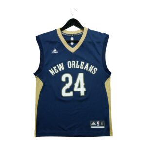 Maillot sans manches homme marine Adidas Equipe Pelicans de La Nouvelle Orleans QWE0263