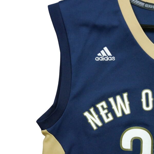 Maillot sans manches homme marine Adidas Equipe Pelicans de La Nouvelle Orleans QWE0263