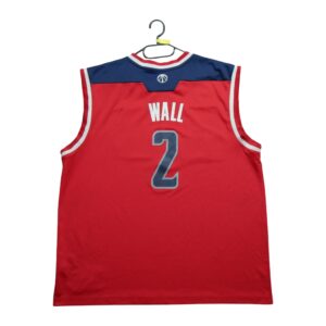 Maillot sans manches homme rouge Adidas Equipe Wizards de Washington QWE1115