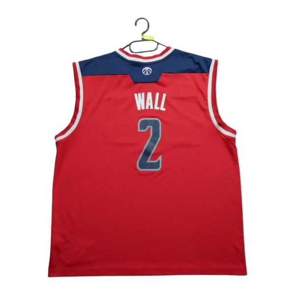 Maillot sans manches homme rouge Adidas Equipe Wizards de Washington QWE1115