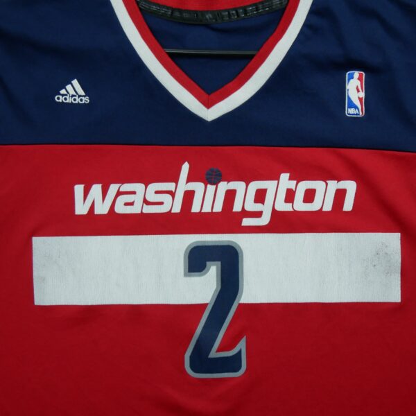 Maillot sans manches homme rouge Adidas Equipe Wizards de Washington QWE1115