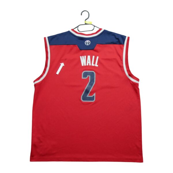 Maillot sans manches homme rouge Adidas Equipe Wizards de Washington QWE1115