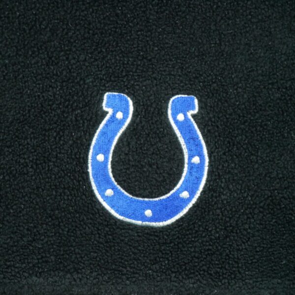 Pull polaires homme manches longues noir Pro Player Col Montant Equipe Indianapolis Colts QWE3094