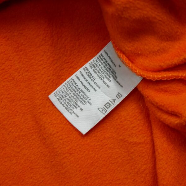 Pull polaires homme manches longues orange Nautica Col Montant QWE3154