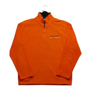 Pull polaires homme manches longues orange Nautica Col Montant QWE3154