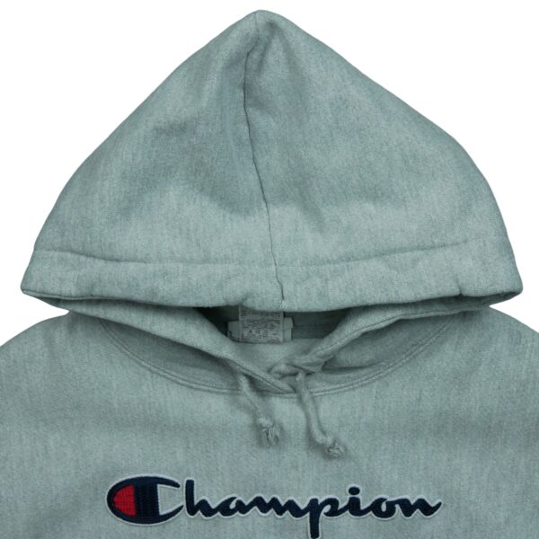 Sweat a capuche femme manches longues gris Champion Col Rond QWE3679