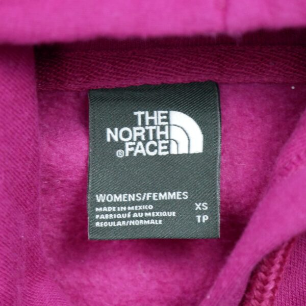 Sweat a capuche femme manches longues rose The North Face Col Rond QWE3383