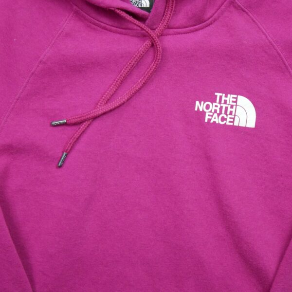 Sweat a capuche femme manches longues rose The North Face Col Rond QWE3383