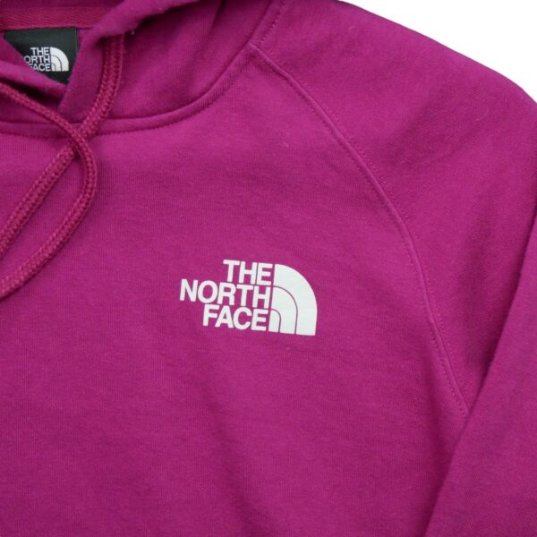 Sweat a capuche femme manches longues rose The North Face Col Rond QWE3383