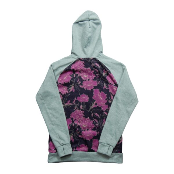 Sweat a capuche femme manches longues violet The North Face Motif imprime Col Rond QWE1231